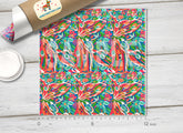 Floral Decorative Lilly inspir Patterned HTV L135